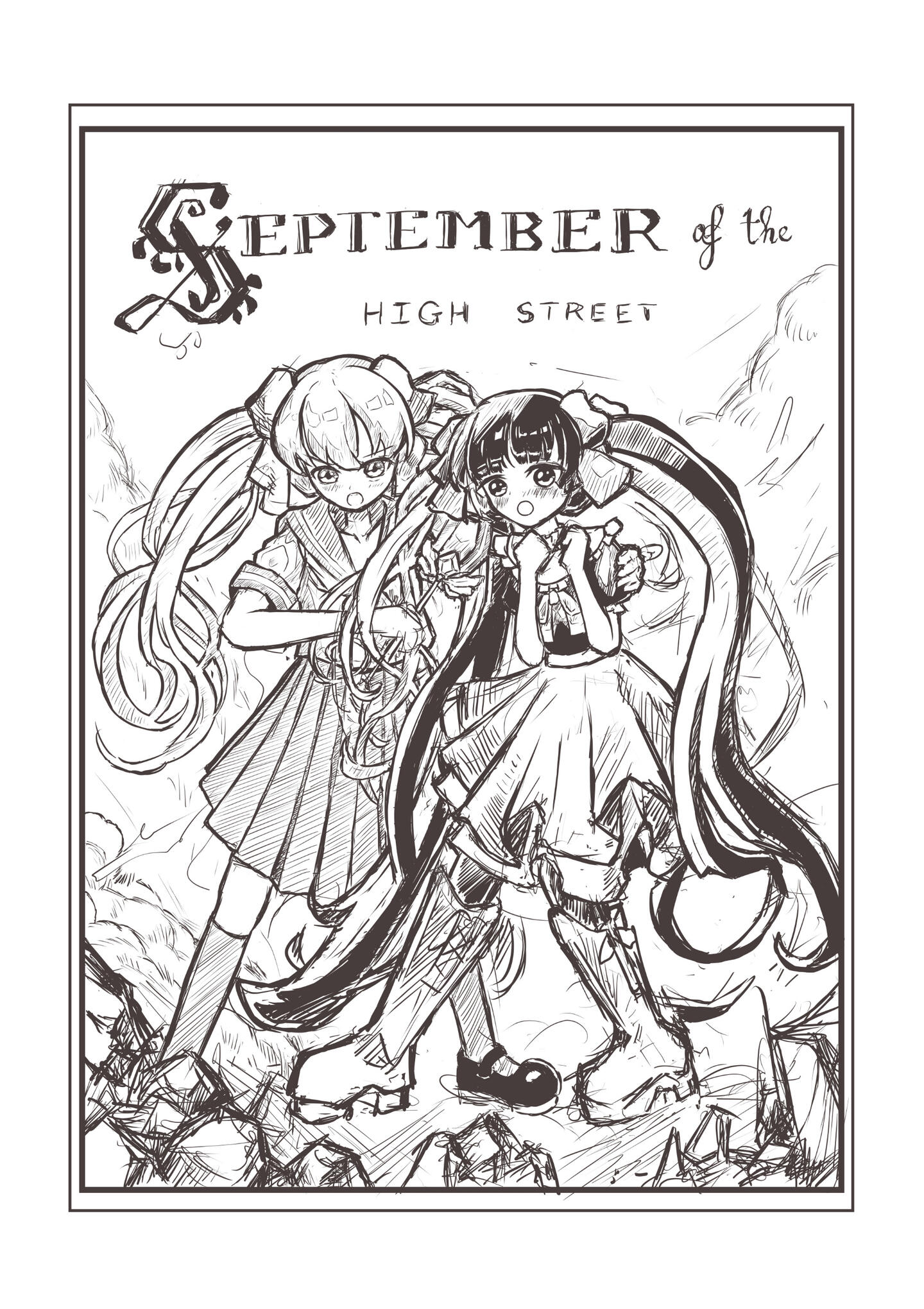September & Erise (my webcomic!)